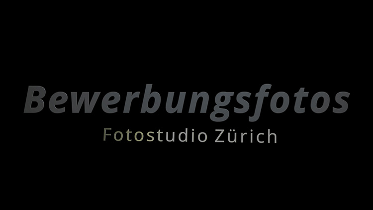 Fotograf für Bewerbungsfotos Zürich