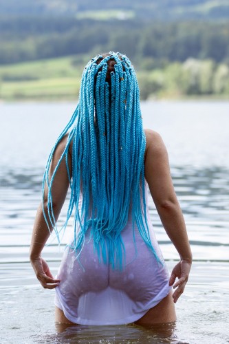 Fotoshooting im Wasser